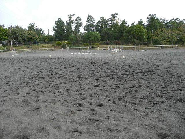 Grande carrière en sable du Centre Équestre de la Montagne